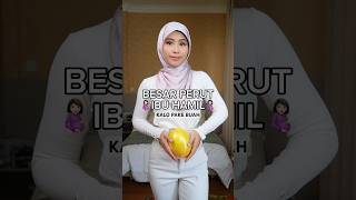 SEBERAPA BESAR SIH PERUT IBU HAMIL KL PAKE BUAH⁉️ CAPTION LENGKAPNYA DI TIKTOK QONITCAH QONITCAH [upl. by Rusty419]