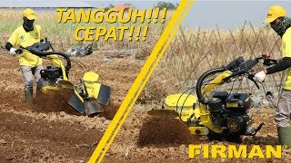 Mesin Bajak Mini  Cultivator untuk buat guludan  parit  bedengan  FIRMAN FTL650A [upl. by Fleck]