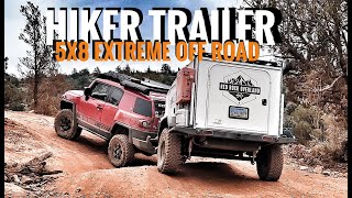 Hiker Trailer Extreme Off Road walk around BEST off road trailer [upl. by Charleton]