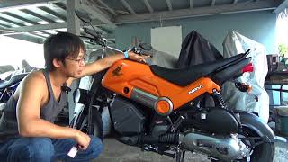 ホンダnavi110（ほぼ新車）参考動画：メーカー仕様に違和感。調整試みます。 [upl. by Eiramanin]