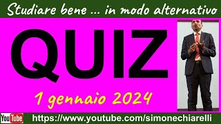 Quiz commentati in diretta di Simone Chiarelli  parte 2 112024 [upl. by Amara]