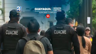 Noticiero de Guayaquil Emisión Central 04092024 [upl. by Maidel688]