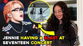 BLACKPINK’s Jennie Spotted Vibing At SEVENTEEN’s Concert In Seoul [upl. by Poland]