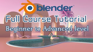 Blender 3D full course tutorial for Beginner to Advanced level in Urdu Hindi [upl. by Syramad]