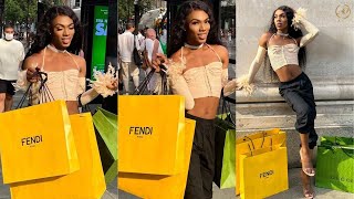 Princess Of Africa JAMES BROWN Accused Of Flaunting EMPTY Gucci amp Fendi Bags  His Reaction [upl. by Lunneta]