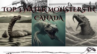 Top 3 Lake  Sea Monsters In Canada [upl. by Montfort]