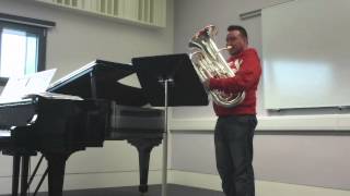 Carnival of Venus Venice  Gary Curtin  Euphonium [upl. by Enidanreb]