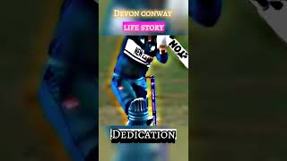 Dedication🔥Devon conway motivationshortscricket [upl. by Ellehcen]