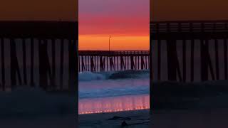 Cayucos pier cayucos cayucospier pier sunset et [upl. by Dnalyar]