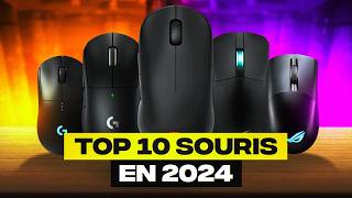 TOP 10 des meilleures SOURIS GAMER en 2024 [upl. by Threlkeld]