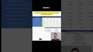 BENCHMARKING indicadores de ESTRUTURA de capital na MODELAGEM FINANCEIRA parte 1 financas fpa [upl. by Adilem]