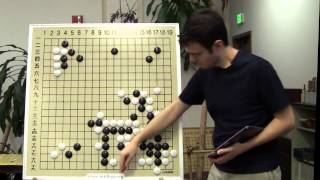 Nick Sibicky Go Lecture 66  Gu Li vs Li Zhe 1 [upl. by Ilatfen]