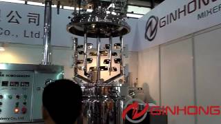 Different pharmaceutical making machines exhibited by Ginhong Mixer in PMEC China 2016 [upl. by Malory]