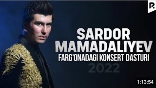 Sardor Mamadaliyev  Fargona konsert 2022 [upl. by Chrysa]