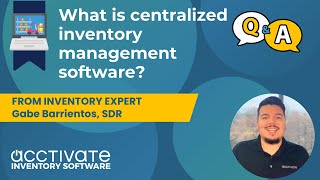 What is centralized inventory management software [upl. by Erehc854]