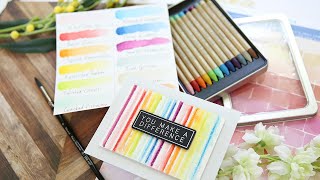 New Tim Holtz Watercolor Pencils [upl. by Adnawat]