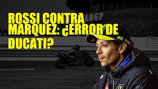 ROSSI CRITICA A DUCATI POR FICHAR A MÁRQUEZ [upl. by Uke47]