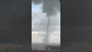 Incredible waterspout in the Termoli Italy 🇮🇹 25112023 [upl. by Esened]