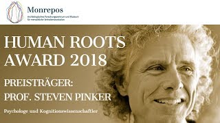 Human Roots Award 2018 Aufklärung Jetzt Vortrag von Preisträger Steven Pinker [upl. by Morgenthaler492]