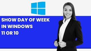 How to Show Day of Week in Windows 1110 Taskbar Clock  GearUpWindows Tutorial [upl. by Rabelais]