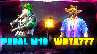 WOTA FF VS PAGAL M10  1vs1 Mobile Vs PC 🔥 [upl. by Valenta172]