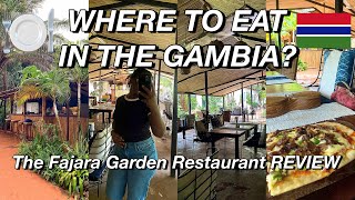 Gambias Best Kept Secret Honest Review of Fajara Garden Restaurant  RAINY DAY VLOG🍽️ 🇬🇲 [upl. by Freeborn817]