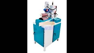 Bending material bending wood curved surface curve shape Sander polishing machine [upl. by Tloc]