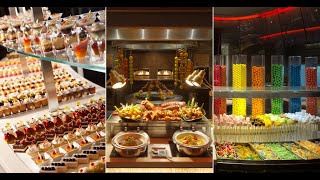 The BEST Buffet Dinner Restaurant in the World Saffron  Atlantis Dubai UAE 4K VLOG [upl. by Akenahs]