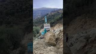 Excavator vs Rock The Ultimate Showdown [upl. by Aihppa]