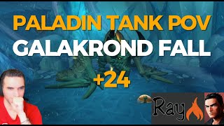 Galakrond Fall 24 Tank POV  Dragonflight Season 3  WOW [upl. by Poock]