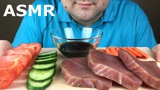 ASMR TUNA SASHIMI Extreme Eating Sounds Mukbang NO TALKING [upl. by Tolecnal274]