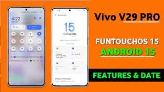 Vivo V29 Pro FuntouchOS 15 Android 15 Update  New Features vivov29pro [upl. by Erleena]