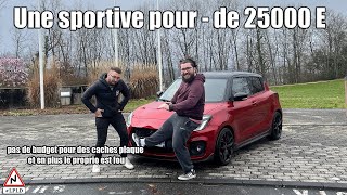 Présentation dune Suzuki Swift SPORT hybride [upl. by Brendis]