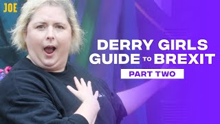 Derry Girls Stars Play quotWho Is Itquot  Part 1  Watch Series on All 4 [upl. by Ennaisoj]