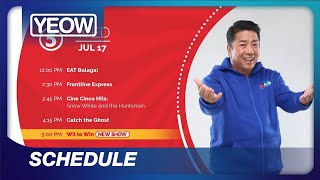 TV5 HD  Wednesday Afternoon Schedule 17JUL 2024 [upl. by Nyram]