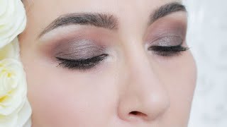 Ombretto tortora come creare un soft smokey eye [upl. by Fadas]