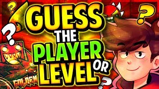 GUESS THE GD PLAYER OR LEVEL w Golden amp Kowa [upl. by Cirtap352]