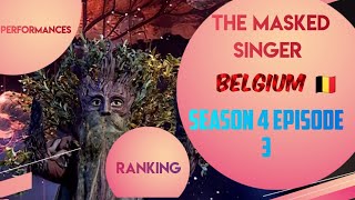 S4 E3  Performances ranking  Masked Singer Belgium 🇧🇪 [upl. by Thelma]