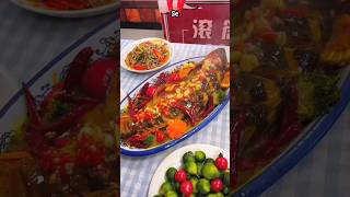 Una forma única de cocinar pescado en China hechos cortos facts viralvideo viralshorts [upl. by Airetas]