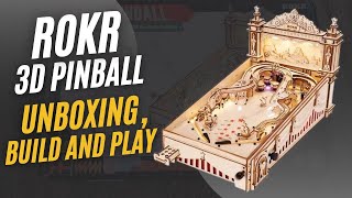 Rokr 3D Pinball  Unboxing review and play [upl. by Staci516]