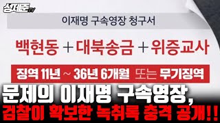 검찰이 청구한 이재명 구속 영장을 보니 성제준TV [upl. by Durtschi580]