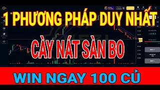 TRADE BO ĐƠN GIẢN  PHƯƠNG PHÁP DUY NHẤT GIÚP AE CÀY NÁT SÀN BO [upl. by Eetsim554]