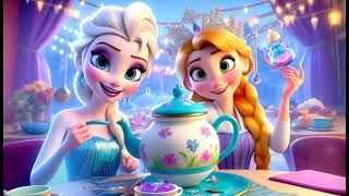 Frozen 3 amp Tangled Magic Elsa and Rapunzel Teapot SingAlong Rhymes [upl. by Ycniuq4]