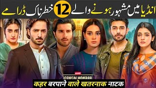 12 Pakistani Dramas Get Extremely Popular In India  12 Pakistani Dramas Famous in India [upl. by Anircam]