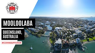 Mooloolaba Sunshine Coast from above  Comingupforair [upl. by Abisha95]