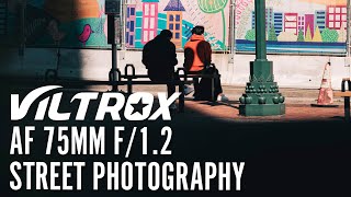 Viltrox 75mm f12 Street Photography with Fujifilm XH2S POV [upl. by Naginnarb]