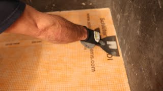 One Day Shower Prep MUD PAN with Kerdi and Ardex 89  TileCoach episode 28 [upl. by Siugram]