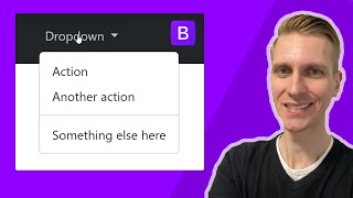 Bootstrap 5 Dropdown on Hover [upl. by Yelkrab443]
