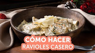 Cómo hacer ravioles caseros  Recetas kiwilimón [upl. by Filip203]