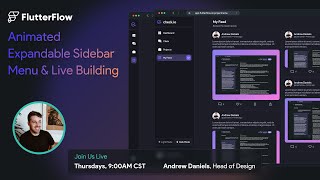 Animated Sidebar Menu amp Live Building in FF [upl. by Jenny136]